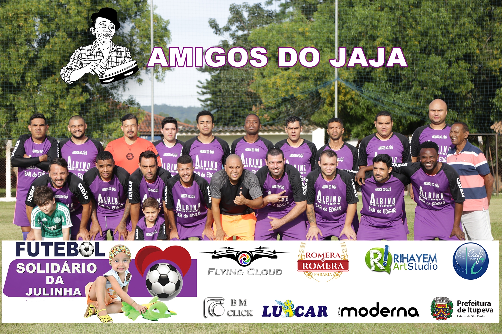 AMIGOS Futebol Solidário da Julinha foi Show de Bola