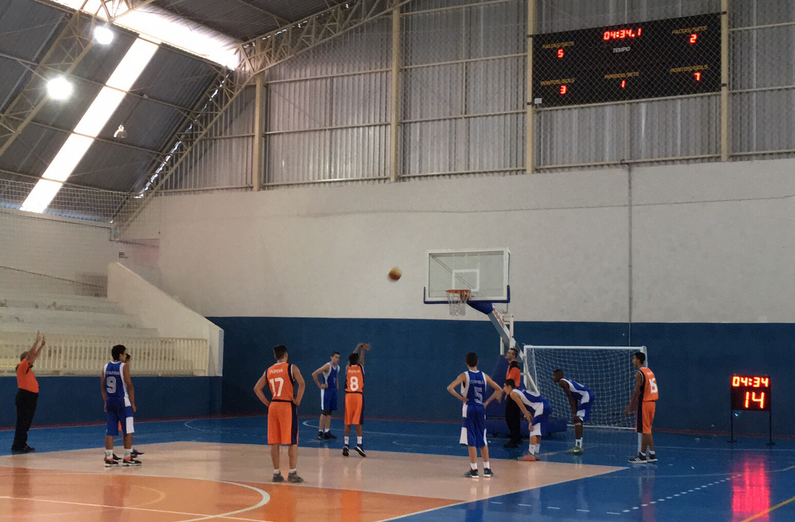 BCAI5459 Basquete masculino Sub-15 não consegue superar Itapira e sofre segunda derrota