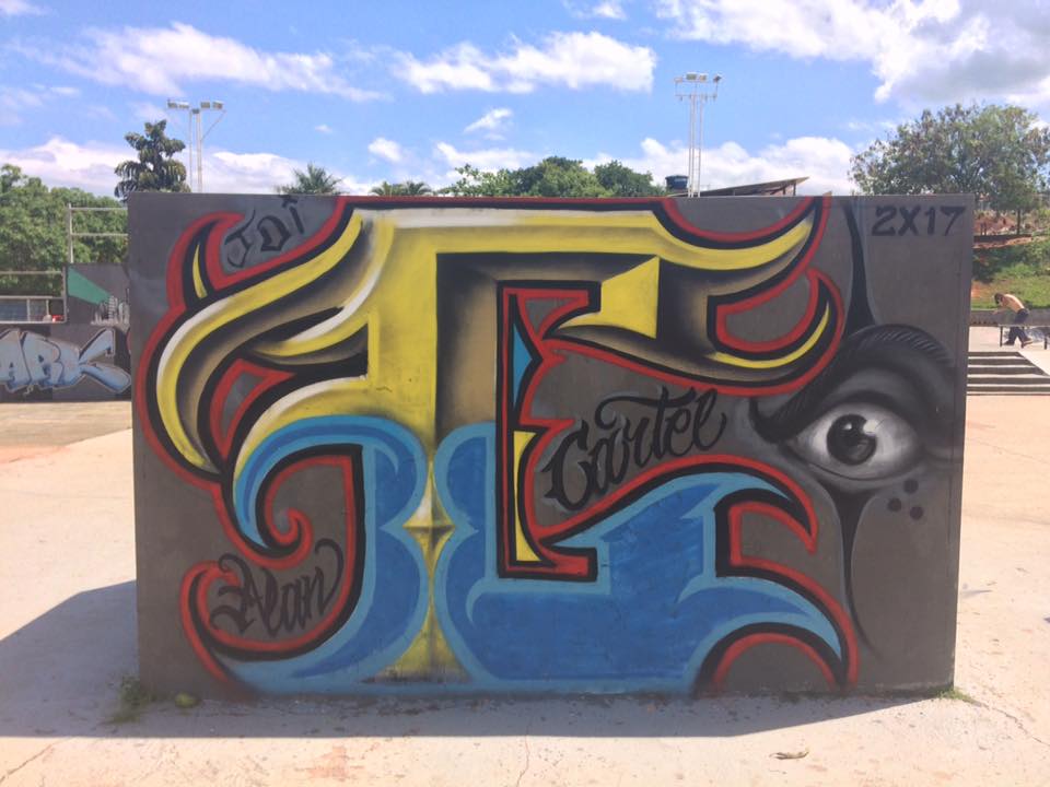 As-Ruas-Estão-Olhando-3 Grafite e skate animaram pista de Skate nesse domingo (3)