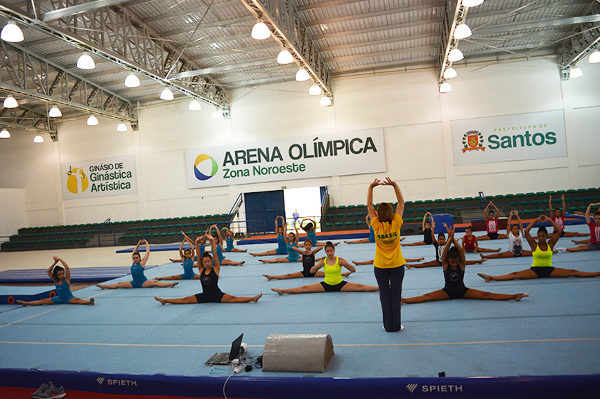 geg5 Ginastas itupevenses participam de curso em Santos