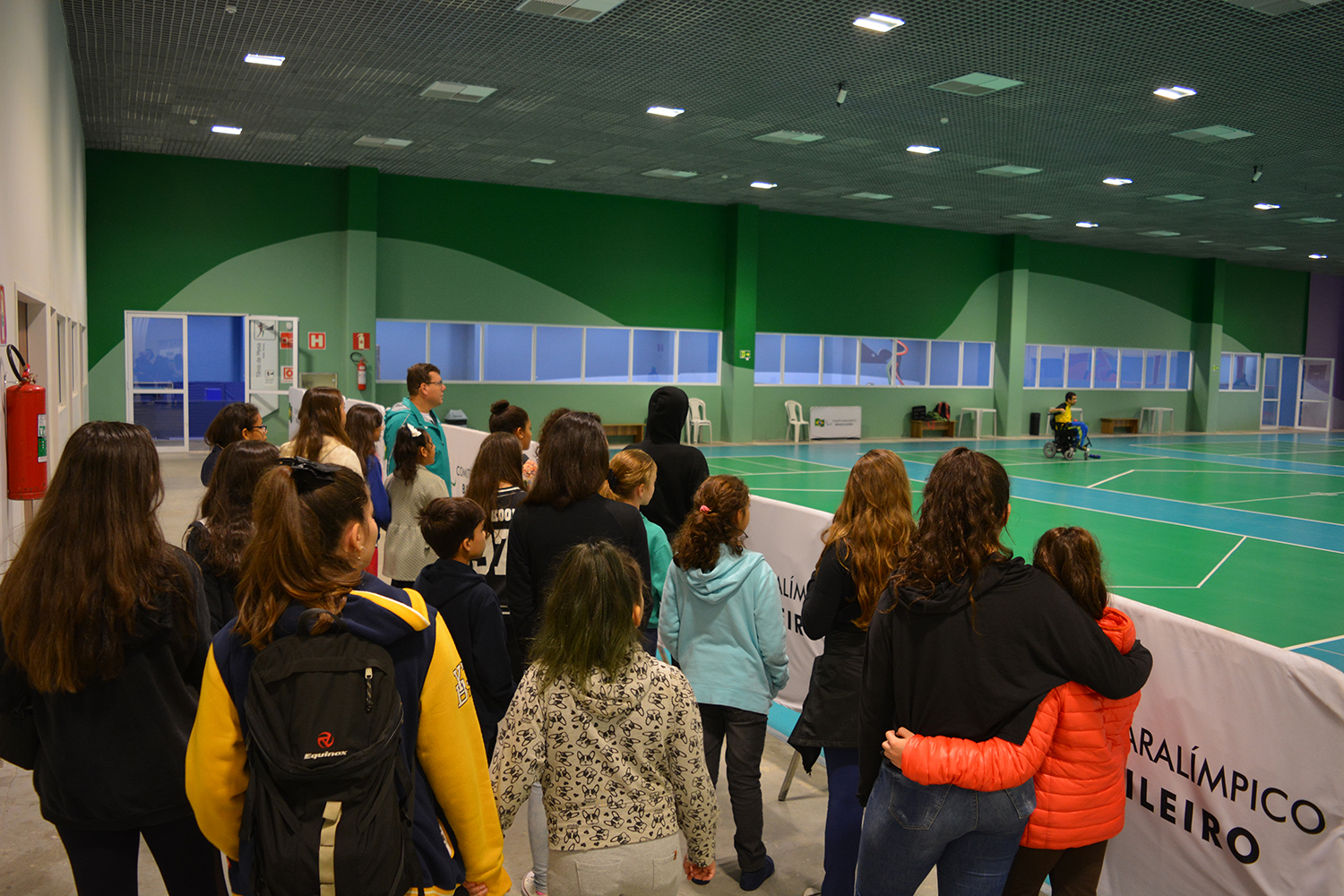 Visita-Centro-Treinamento-Paralímpico-2 Alunos de Ginástica e Circo Social visitam Centro Paralímpico Brasileiro