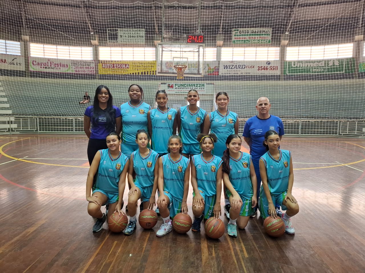 Time sub-15 feminino conquista mais uma vitória na Associação Regional de Basquete